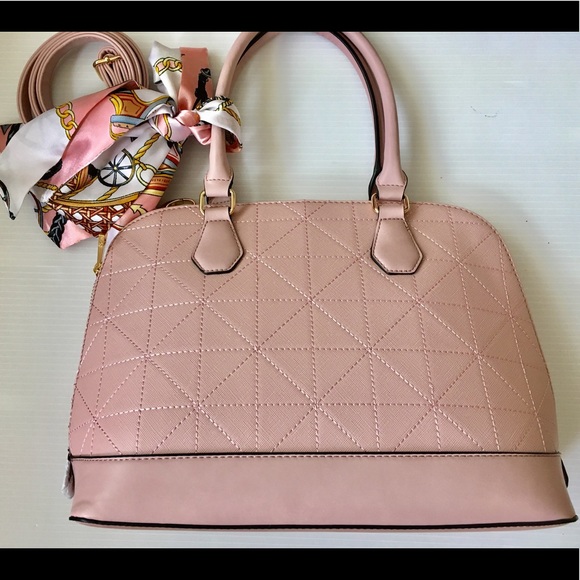 Aldo Handbags - Pink handbag with matching scarf new Aldo bag